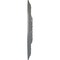 Ekena Millwork Damon Ceiling Medallion (Fits Canopies up to 3 3/8"), Hand-Painted Platinum, 20"OD x 1 1/2"P CM20DAPLS - alternate 2